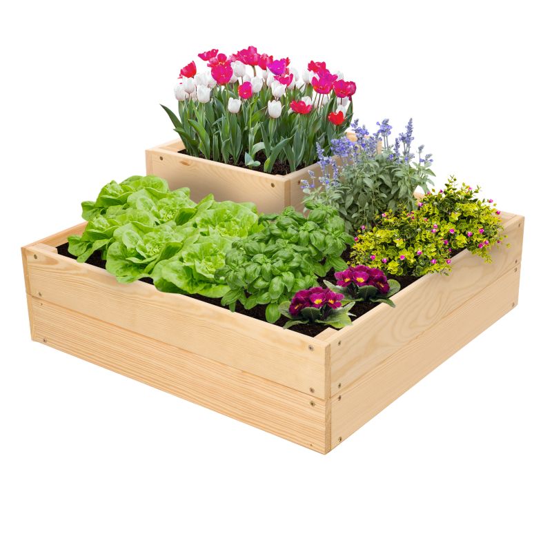 Skrzynia narożna do uprawy MODO24 impregnowana 27x60x60 cm 1 szt.