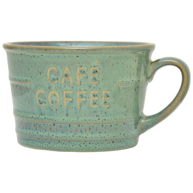 Filiżanka śniadaniowa Coffee Secret de Gourmet zielona ceramiczna 260 ml 1 szt.