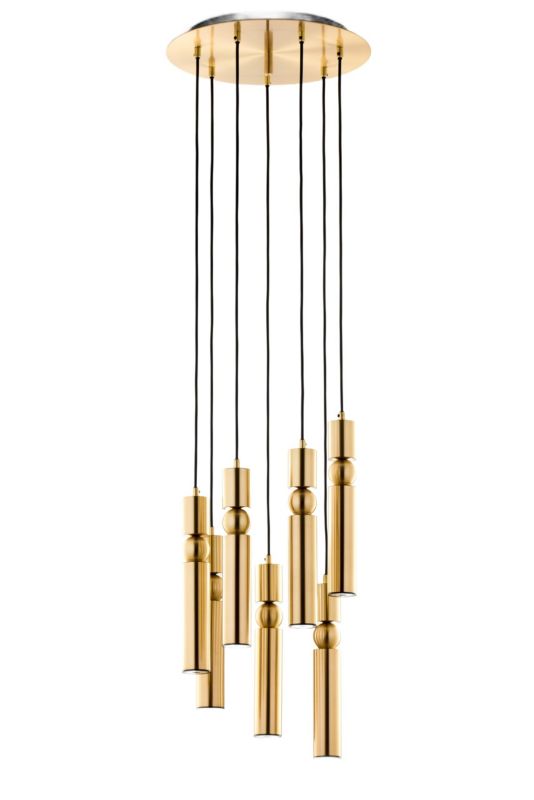 Lampa sufitowa Jupiter ALAS złota 7xGU10x10W IP20 - 1 szt