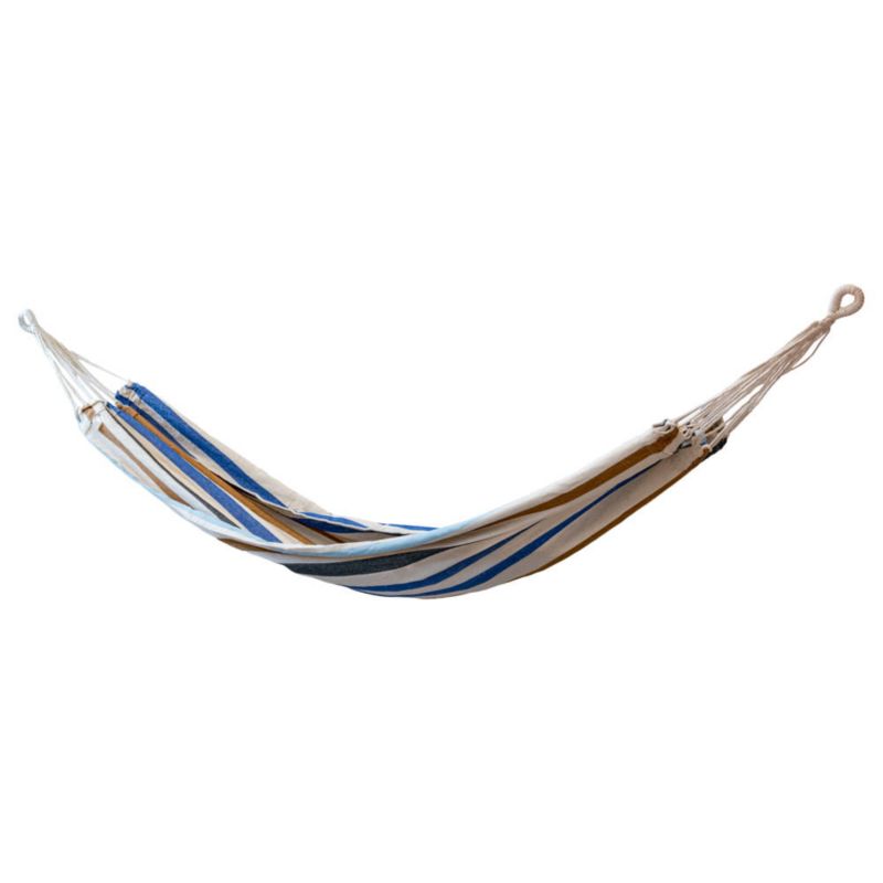 Hamak ogrodowy Mirpol bawełniany, jednoosobowy, wielokolorowy 1 szt.