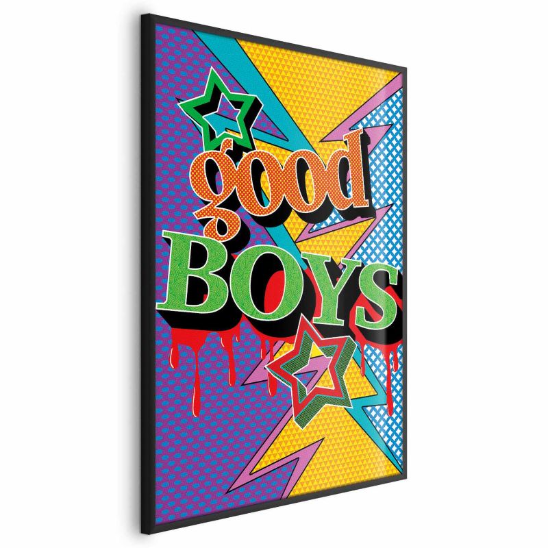 Plakat Artgeist Good Boys 40x60 cm z ramą czarną 1 szt