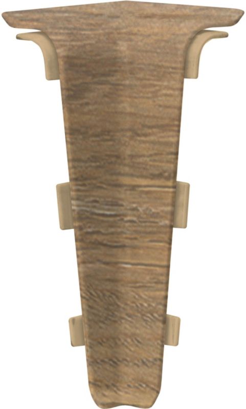 Narożnik wewnętrzny do listwy Arbiton Indo PCV dąb sierra