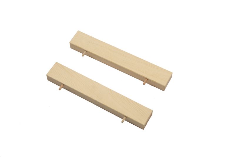 Podstawki do regału na wino MODO24 nóżki komplet 2 szt. naturalny 1 kpl.