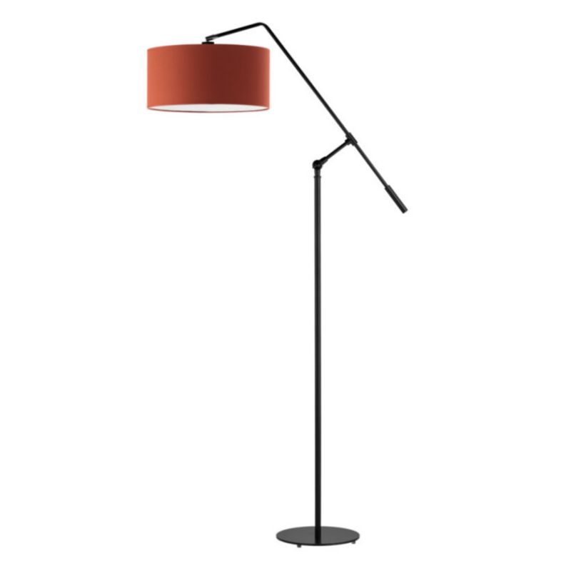 Lampa stojąca Volta Light Factory podłogowa przegubowa regulowana z abażurem walec AVADO 1szt.