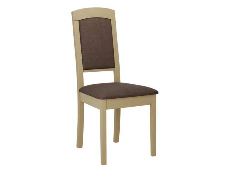 Krzesło MIRJAN 24 tapicerowane Roma XIV dąb sonoma/strukturalny brąz 1 szt.