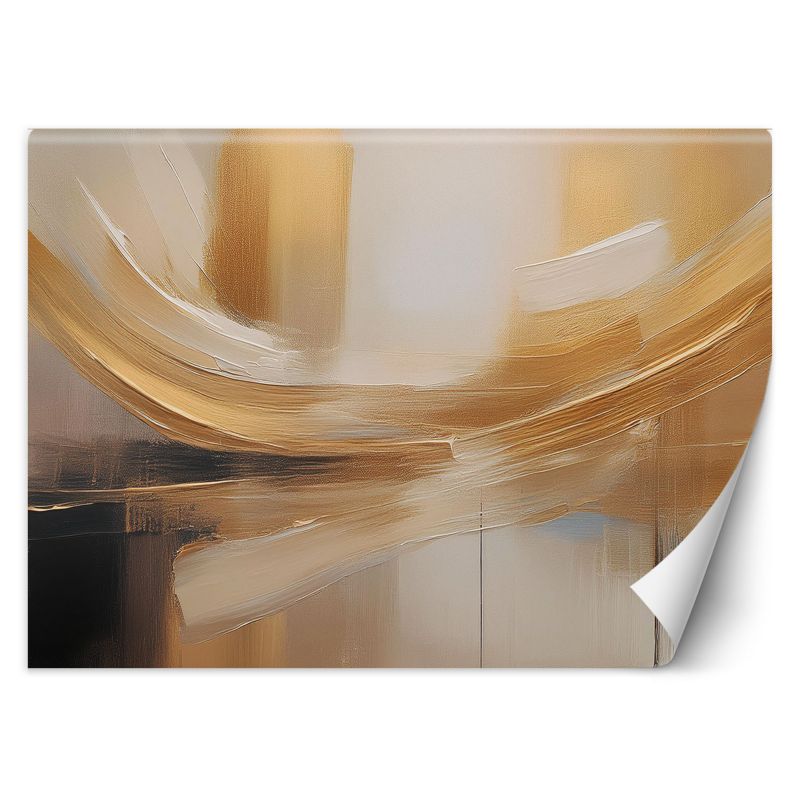 Fototapeta Feeby Malowana Abstrakcja Beżowy 250x175 1 szt