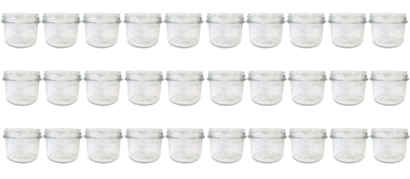 Słoiki MODO24 235ml dżemy konfitury przyprawy deserki 82mm PZH 30 szt.