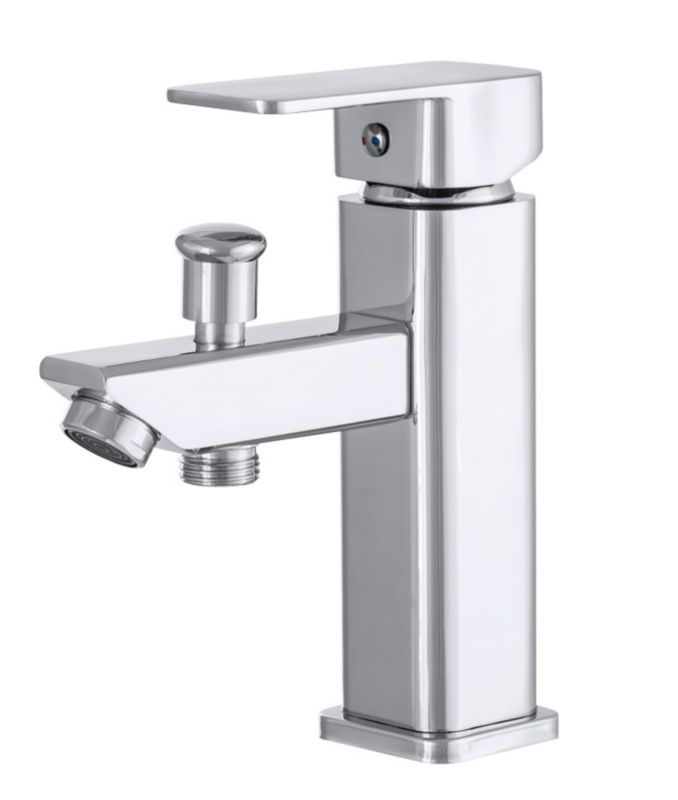 Bateria Umywalkowa Granitan Z Prysznicem Kran Caro Chrom 1 szt.