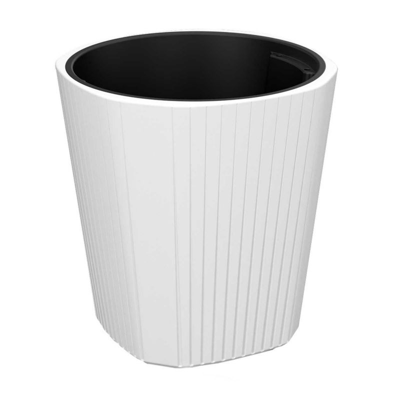 Donica Mora HowHomely Tworzywo Białe 39x40 cm 1 szt.