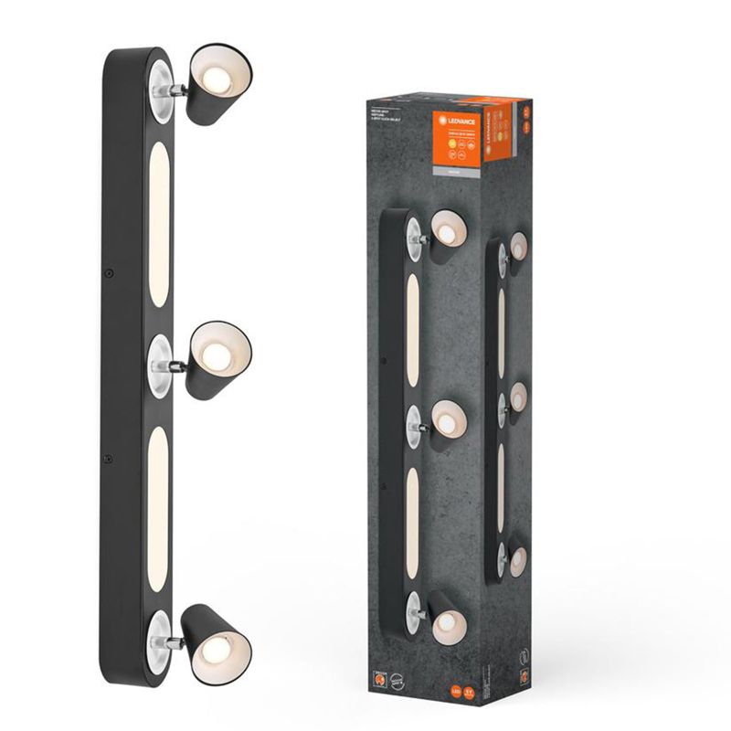 Lampa Ścienna Ledvance Kinkiet Oprawa Natynkowa 26W 1100lm CCT Czarny 1 szt.