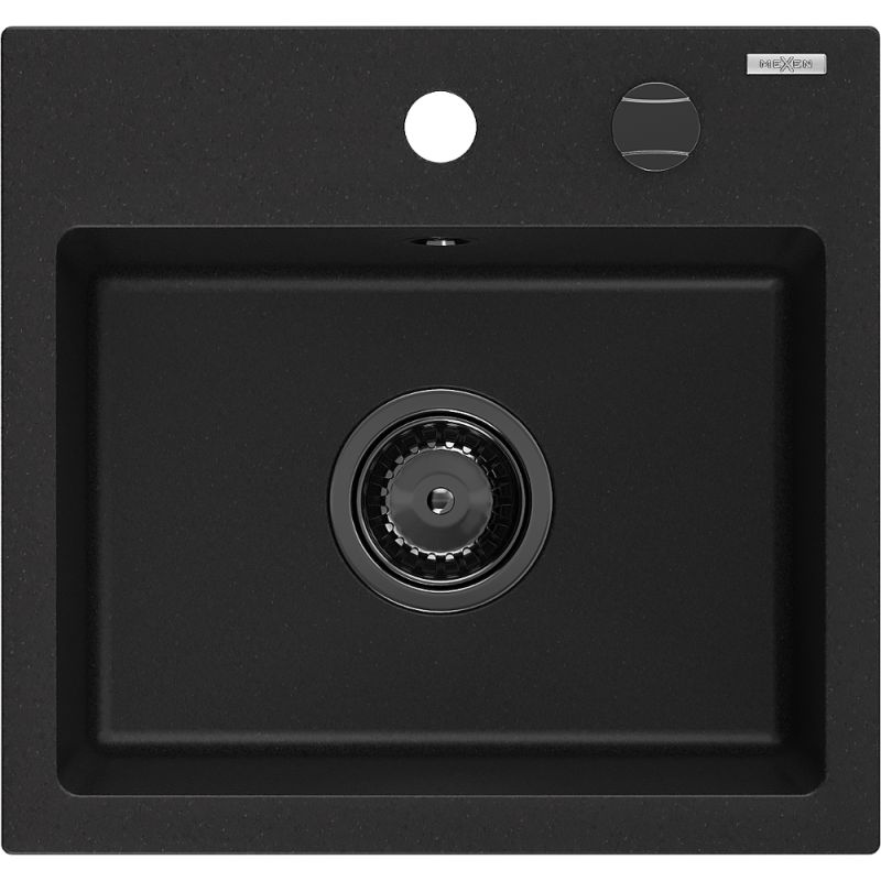 Zlewozmywak wpuszczany Mexen Milo 1-komorowy beżowy 435x410 mm - 6505441000-69 1 szt.