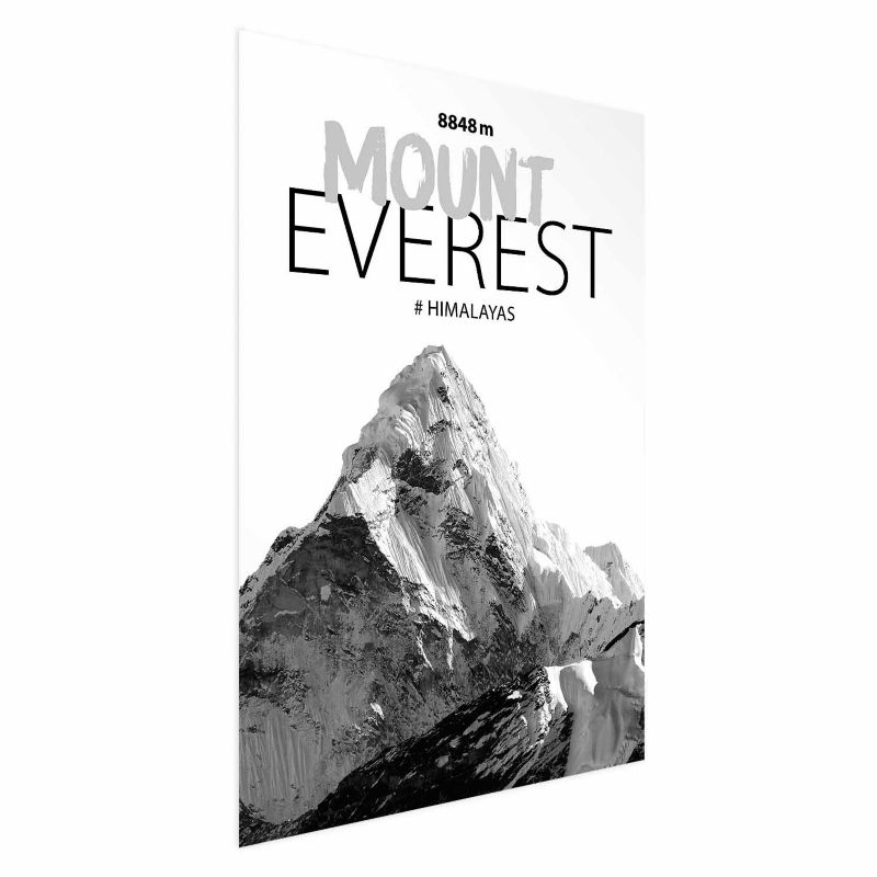 Plakat Artgeist Mount Everest 21x30 cm bez ramy 1 szt