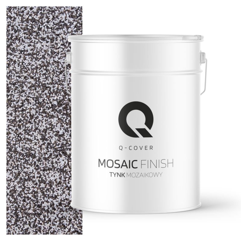 Tynk Mozaikowy Q-Cover Szary ciemny M41 12.5KG