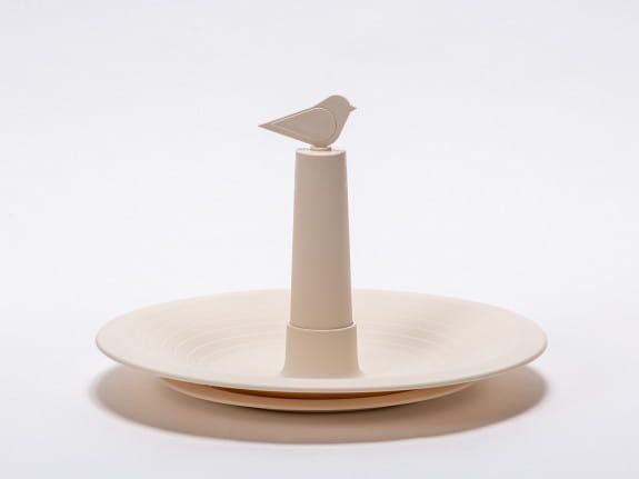 Poidełko dla ptaków Plastia karmnik beżowy 1szt