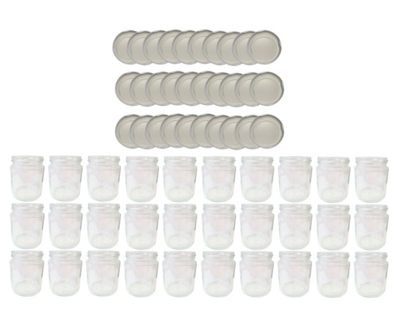 Słoiki MODO24 250ml dżemy konfitury przyprawy deserki zakrętki 66mm PZH 30 kpl.