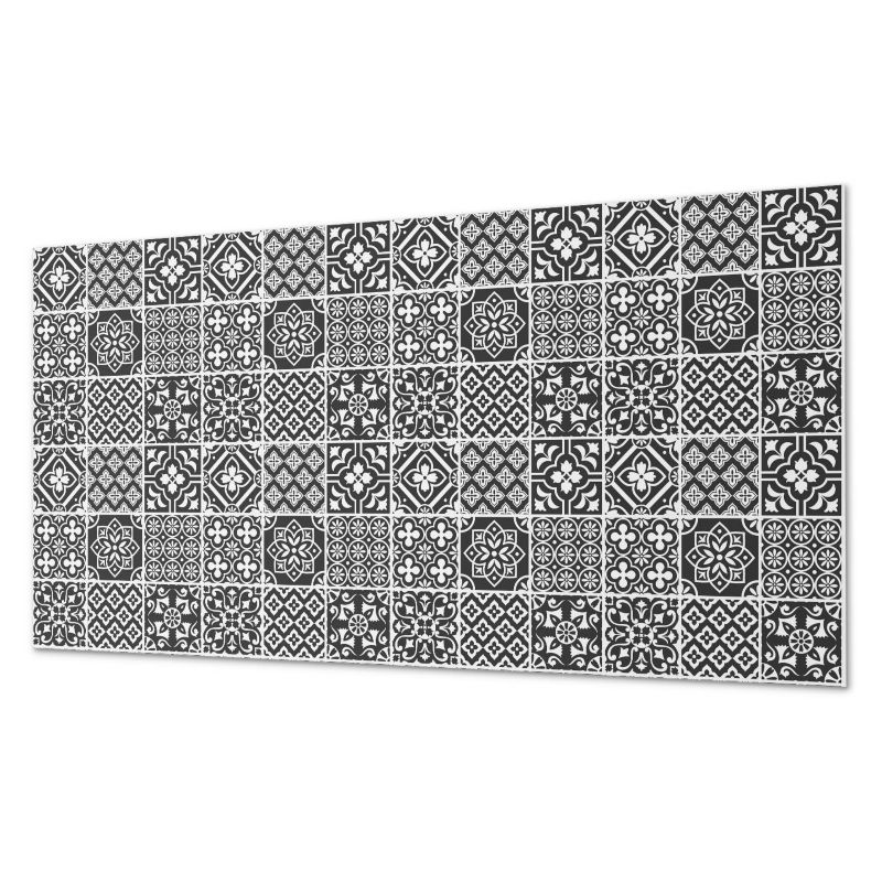 Okładzina Ścienna Z Grafiką PCV ArtPrintCave 100x50 cm Wzory geometryczne w kafelkach 1 szt.