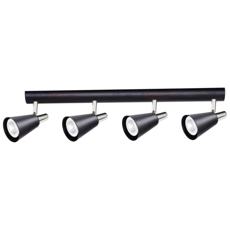 Reflektor spot Kanlux Sempra czarny 4 x GU10 x 35W IP20 wym: 60 x 6,5 cm - 1 szt.