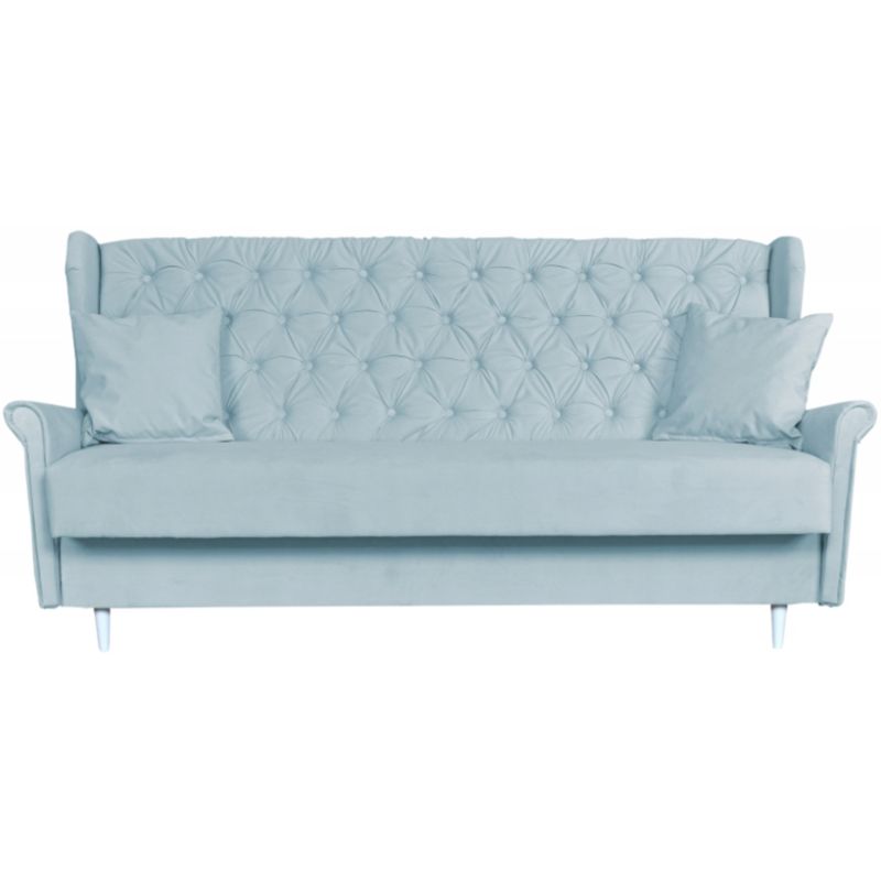 Zestaw wypoczynkowy do salonu z fotelami Family Meble Gaja niebieski 1szt