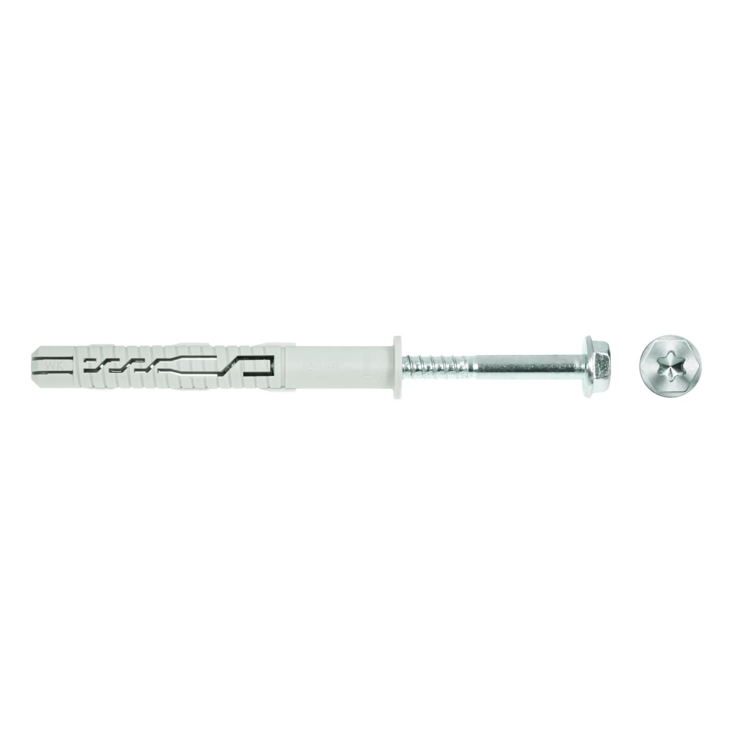 Wkręt-met Kołek ramowy z łbem 6-kątnym i gniazdem torx 12 mm x 160 mm