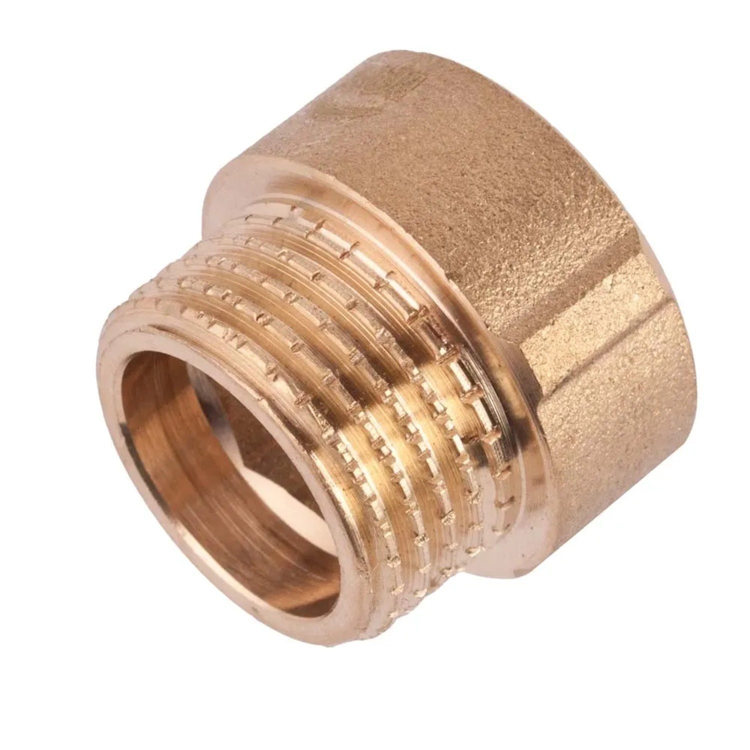 Invena Przedłużka GW/GZ mosiądz 1/2" x 10mm