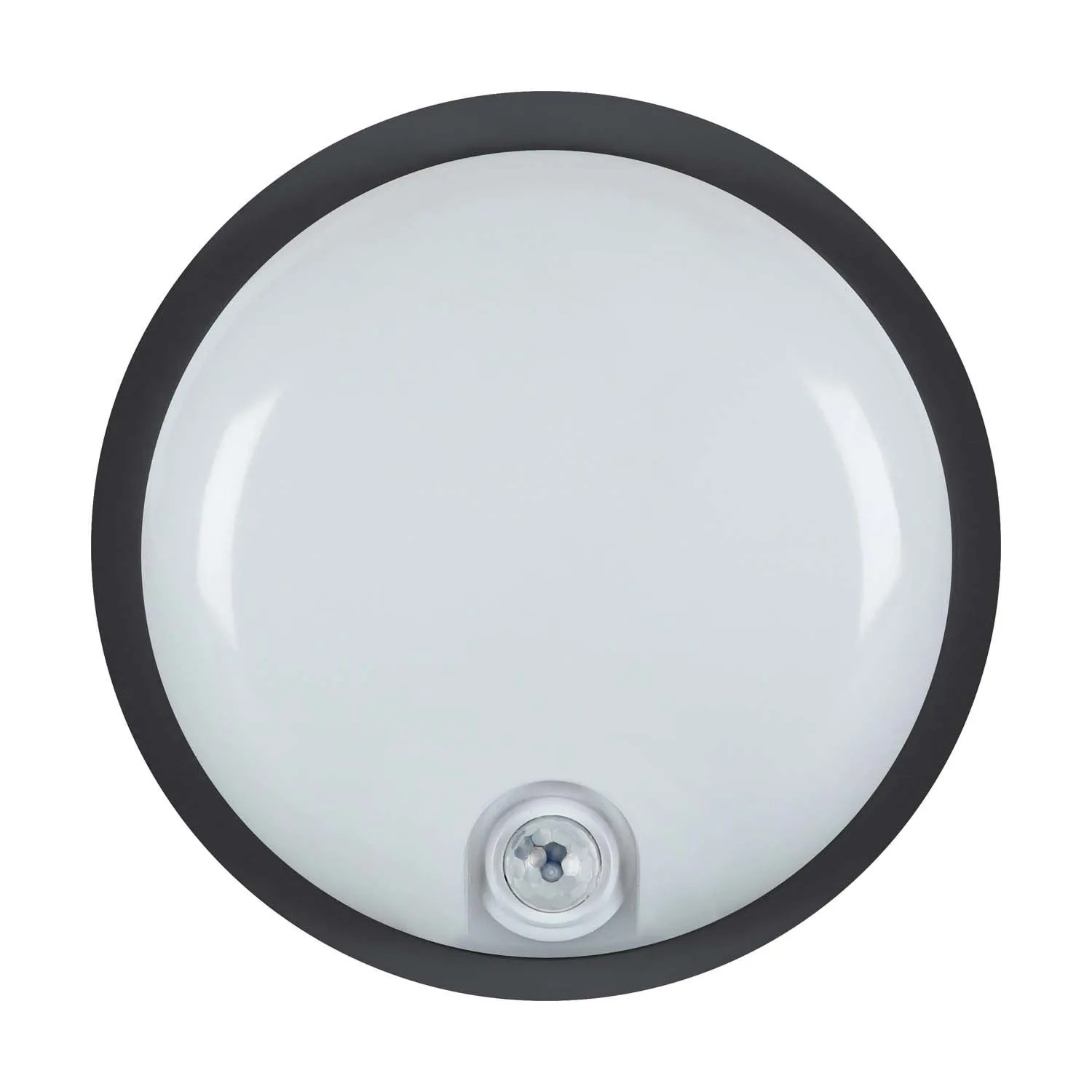 Struhm Plafoniera zewn. ELIAS LED C z czuj. ruchu 20W 4100K 2450lm IP65 czarna