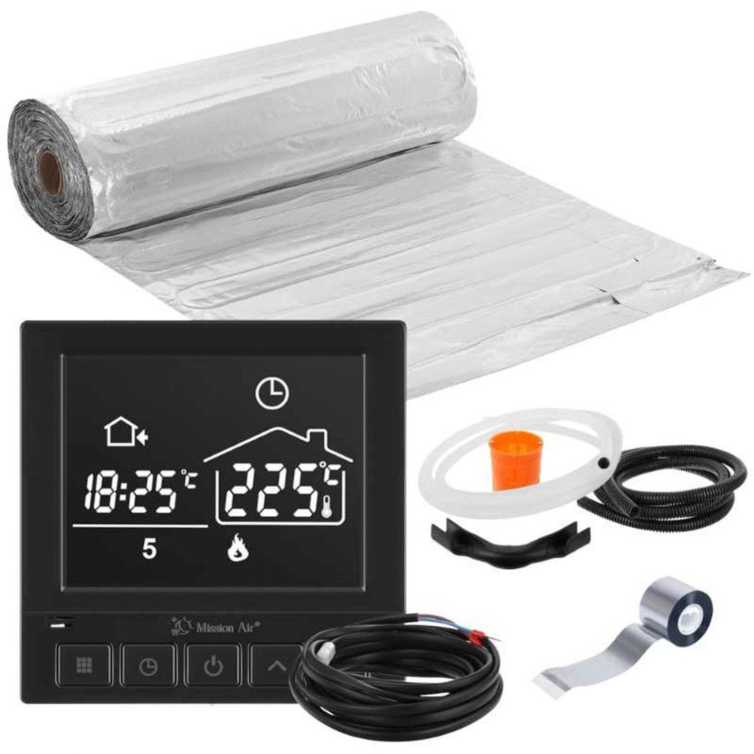 Mission Air Zestaw pod panele Mal 160 +Taurus Black 1m2