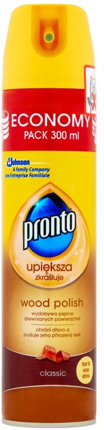 Spray do pielęgnacji mebli Pronto Wood Classic, 300ml