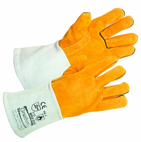 Rękawice spawalnicze Granberg Weld Zone 106.1690K, rozmiar 11, biało-żółty