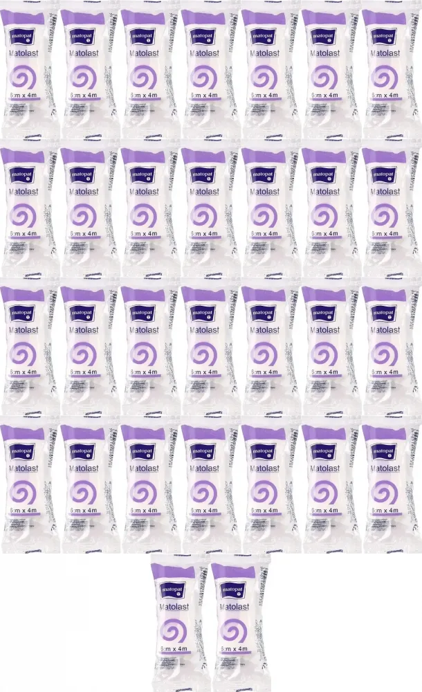 30x Opaska elastyczna Matolast, 6cmx4m