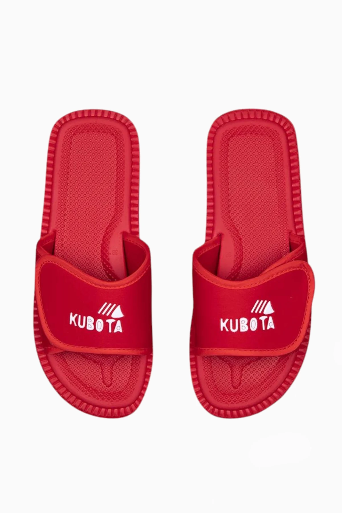 Klapki Kubota Rzep - Czerwony