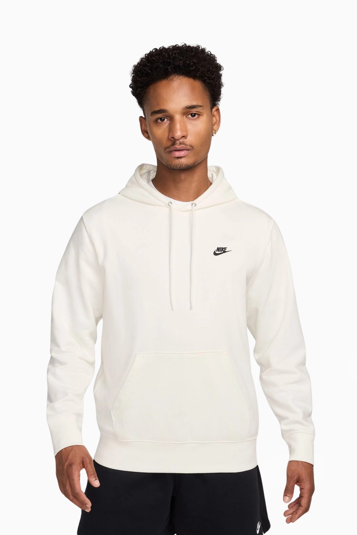 Bluza z kapturem Nike Club Fleece - Beżowy