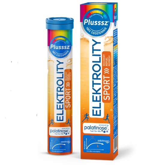 Plusssz elektrolity sport, 24 tabletki musujące