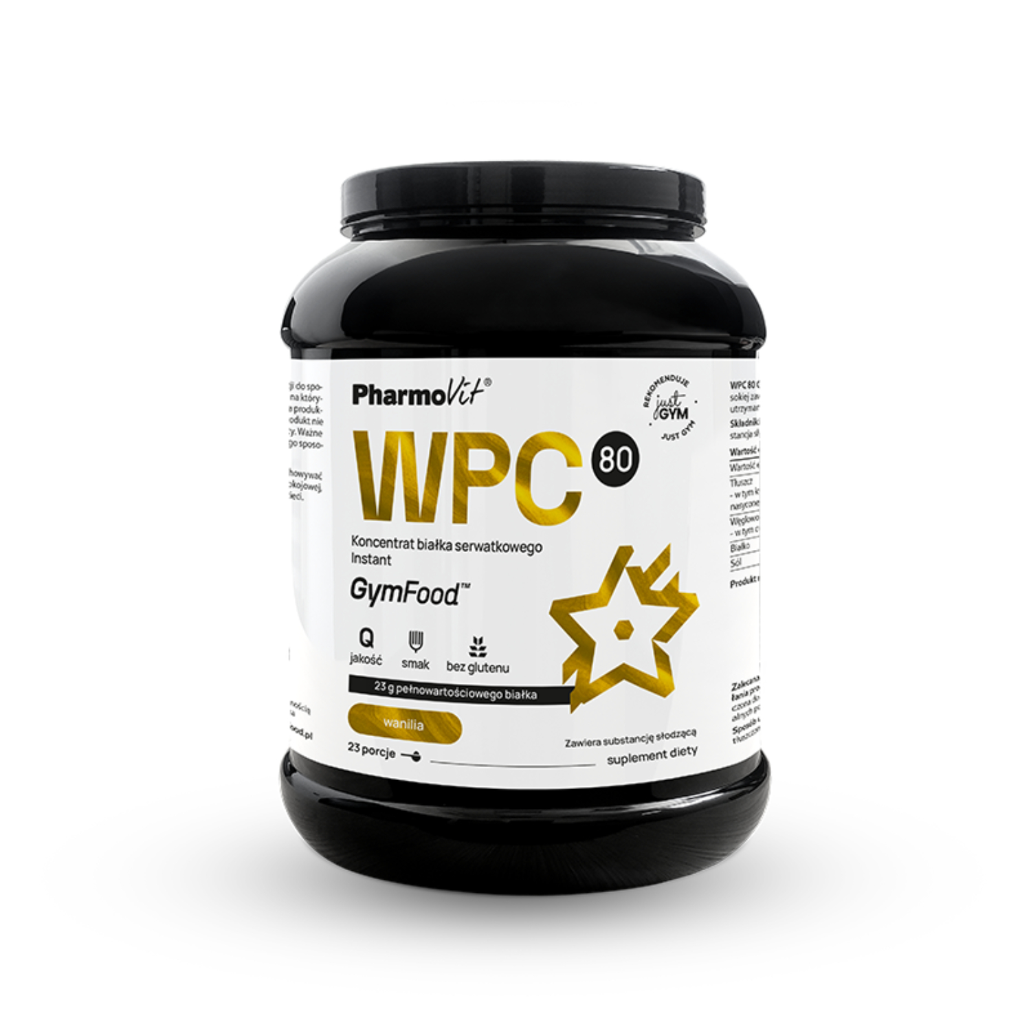 Pharmovit gymfood wpc 80, wanilia, 700 g