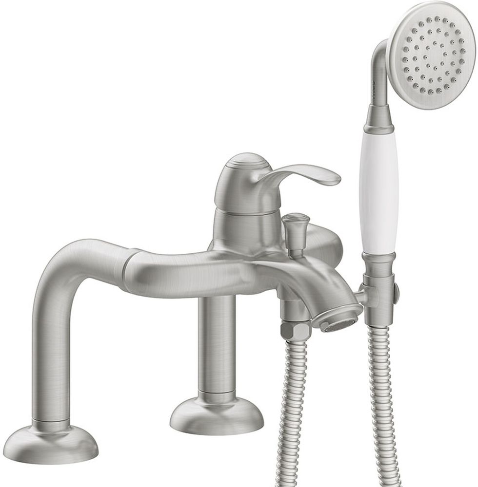 Tres Monoclasic bateria wannowo-prysznicowa 2-otworowa stal 242.194.01.AC