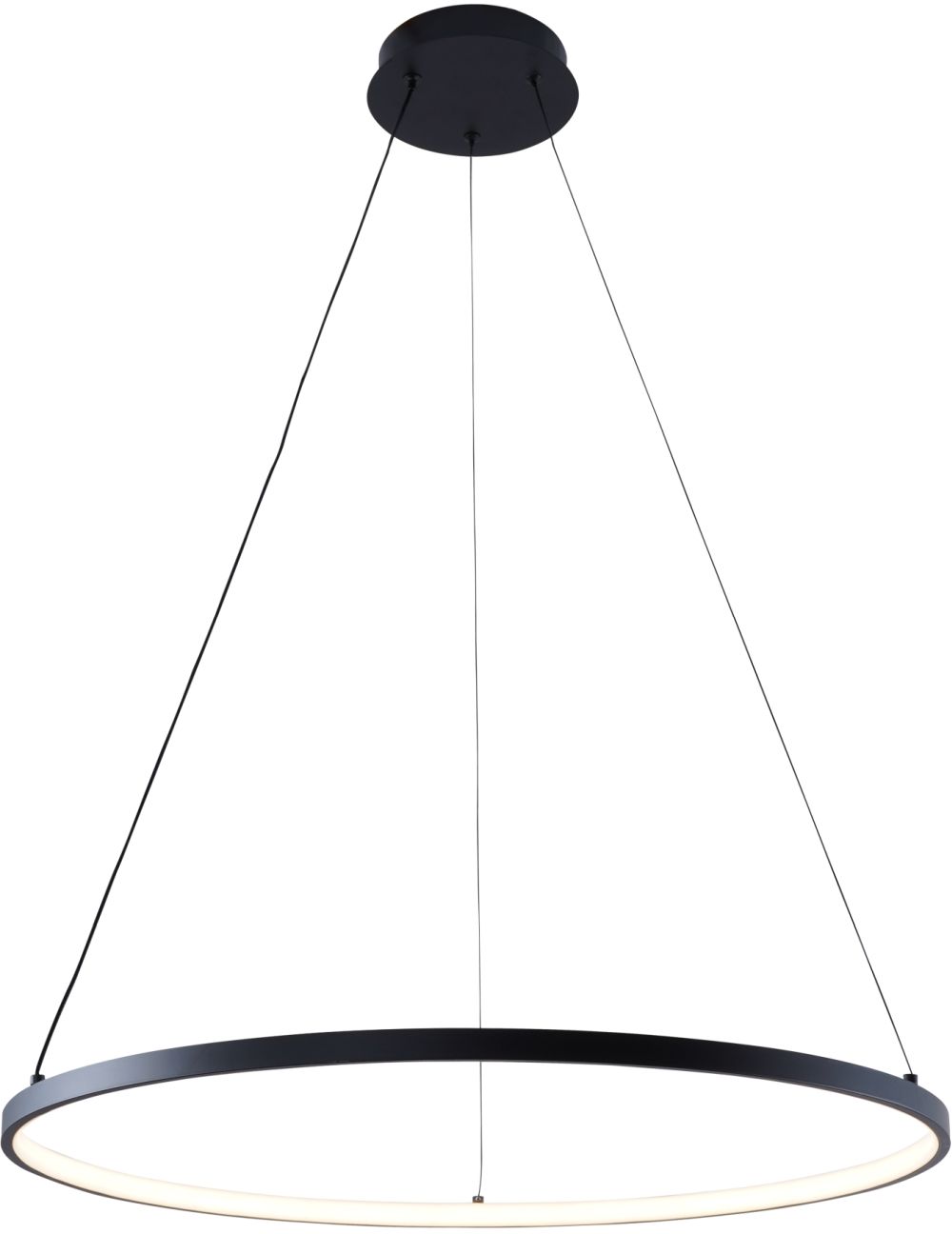 Zuma Line Breno lampa wisząca 1x28W LED czarny 2023201-BK60