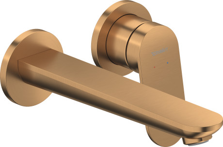 Duravit Wave bateria umywalkowa podtynkowa brąz szczotkowany WA1070004004