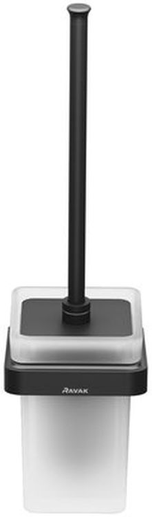 Ravak 10° stojak ze szczotką do WC czarny X07P566