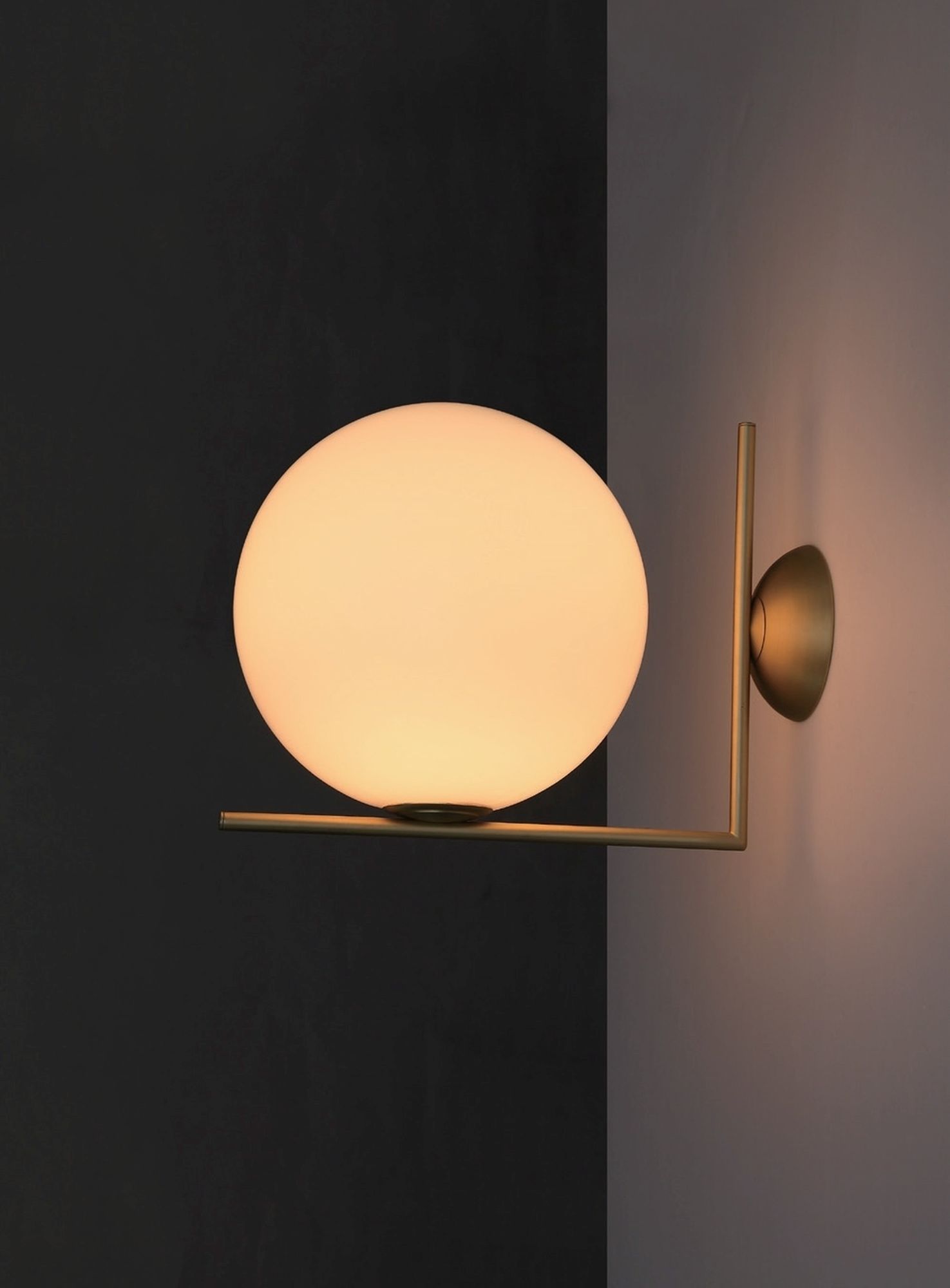 King Home Halm kinkiet 1x13W mosiądz MB10563-1L-200T