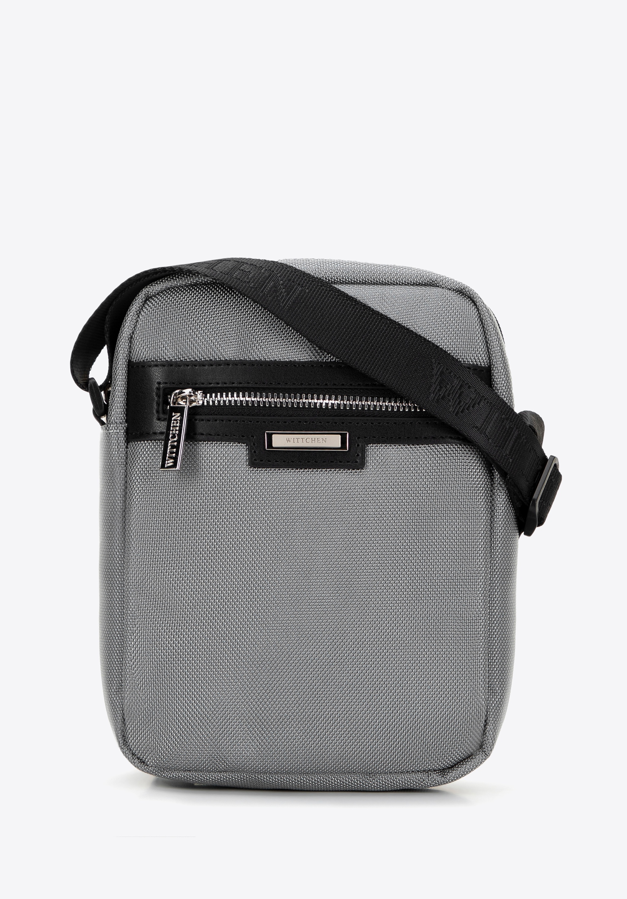 Męska listonoszka klasyczna szara