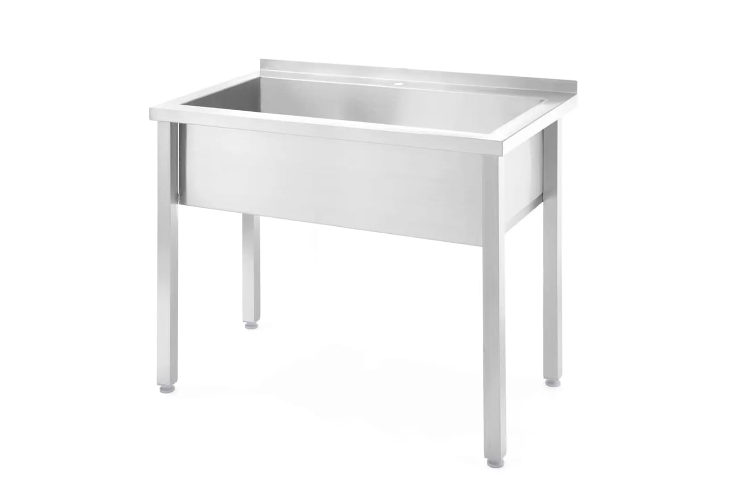 Basen gastronomiczny, zlewozmywak 100x60x85cm z rantem, komora 30 cm | 816714