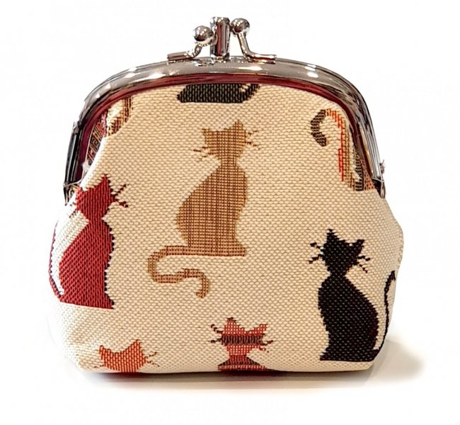 Portmonetka gobelinowa wz. Filemon ecru