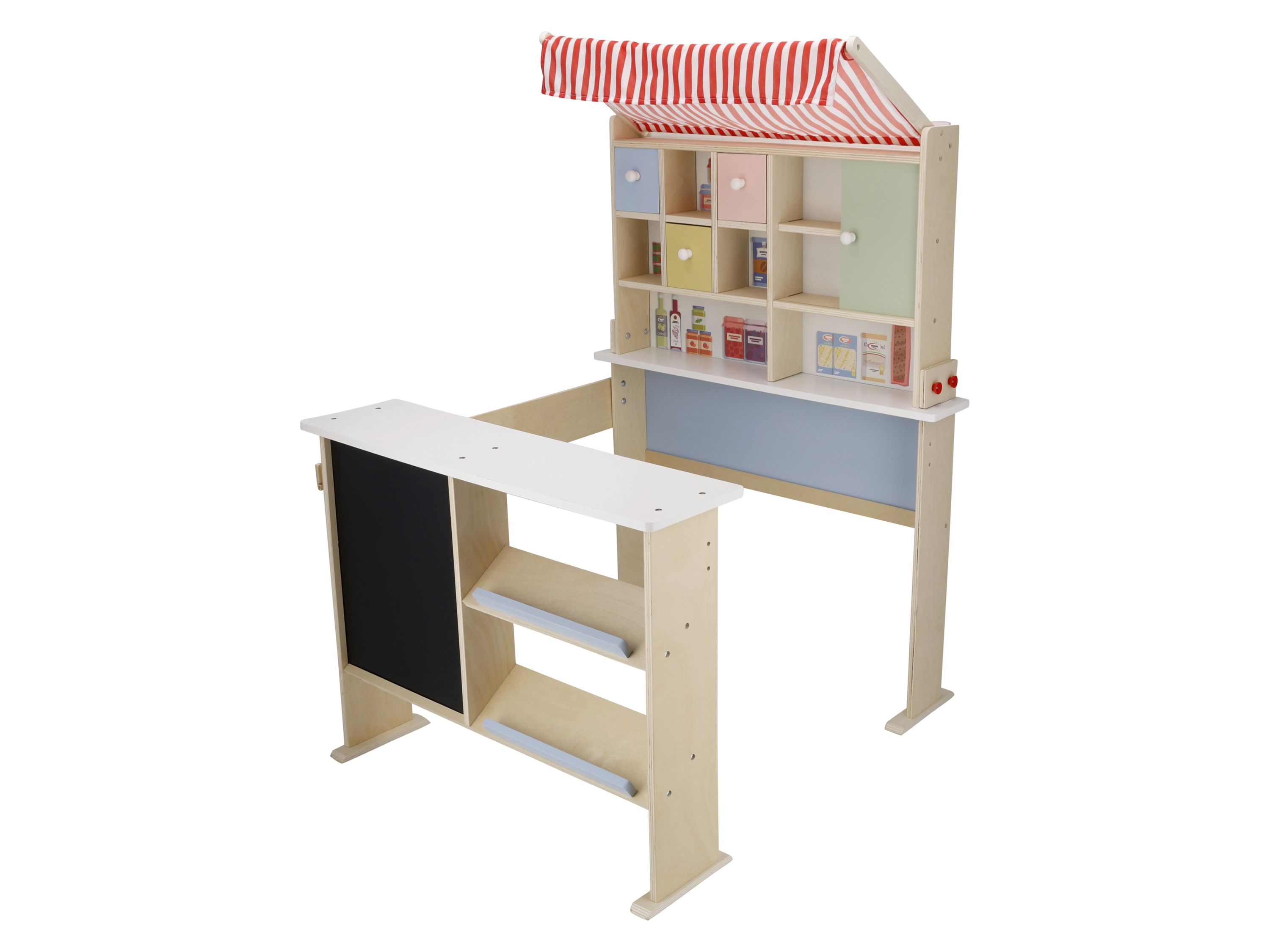 lupilu Drewniany sklepik do zabawy