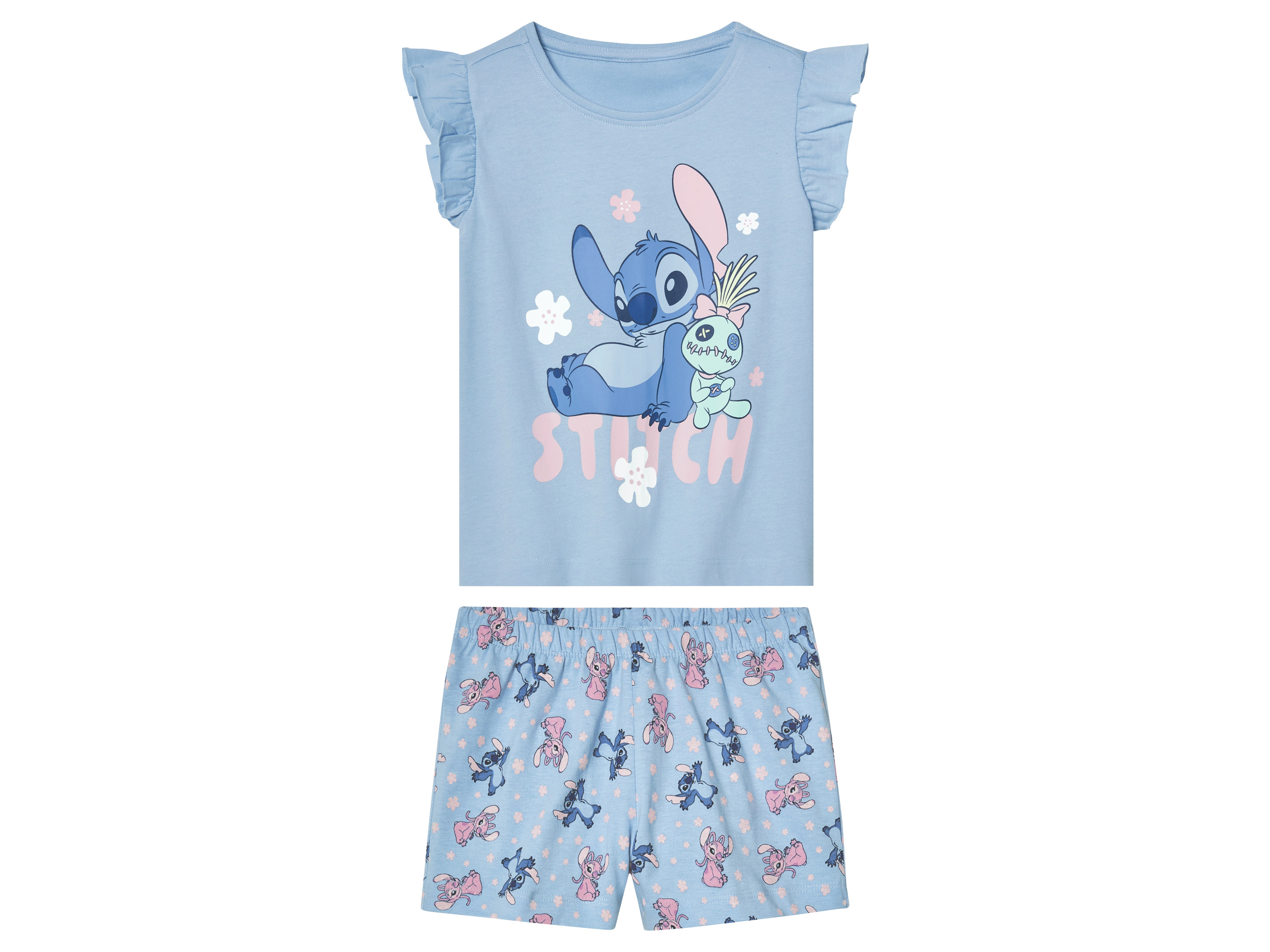 Piżama dziecięca z bawełny Stitch, 122/128