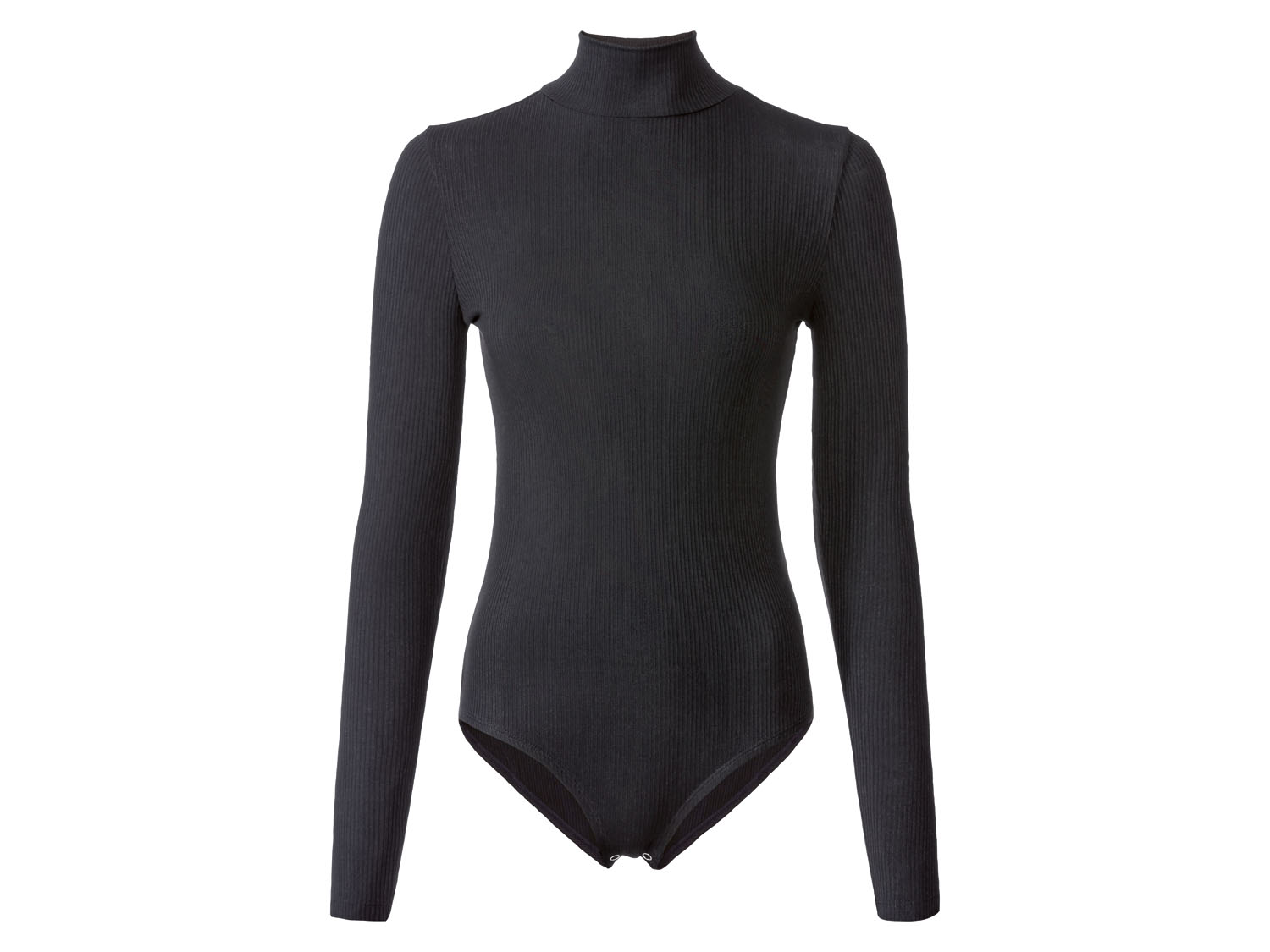 esmara Body damskie z tkaniny o strukturze żeberkowej, 1 sztuka XS 32-34, Czarny