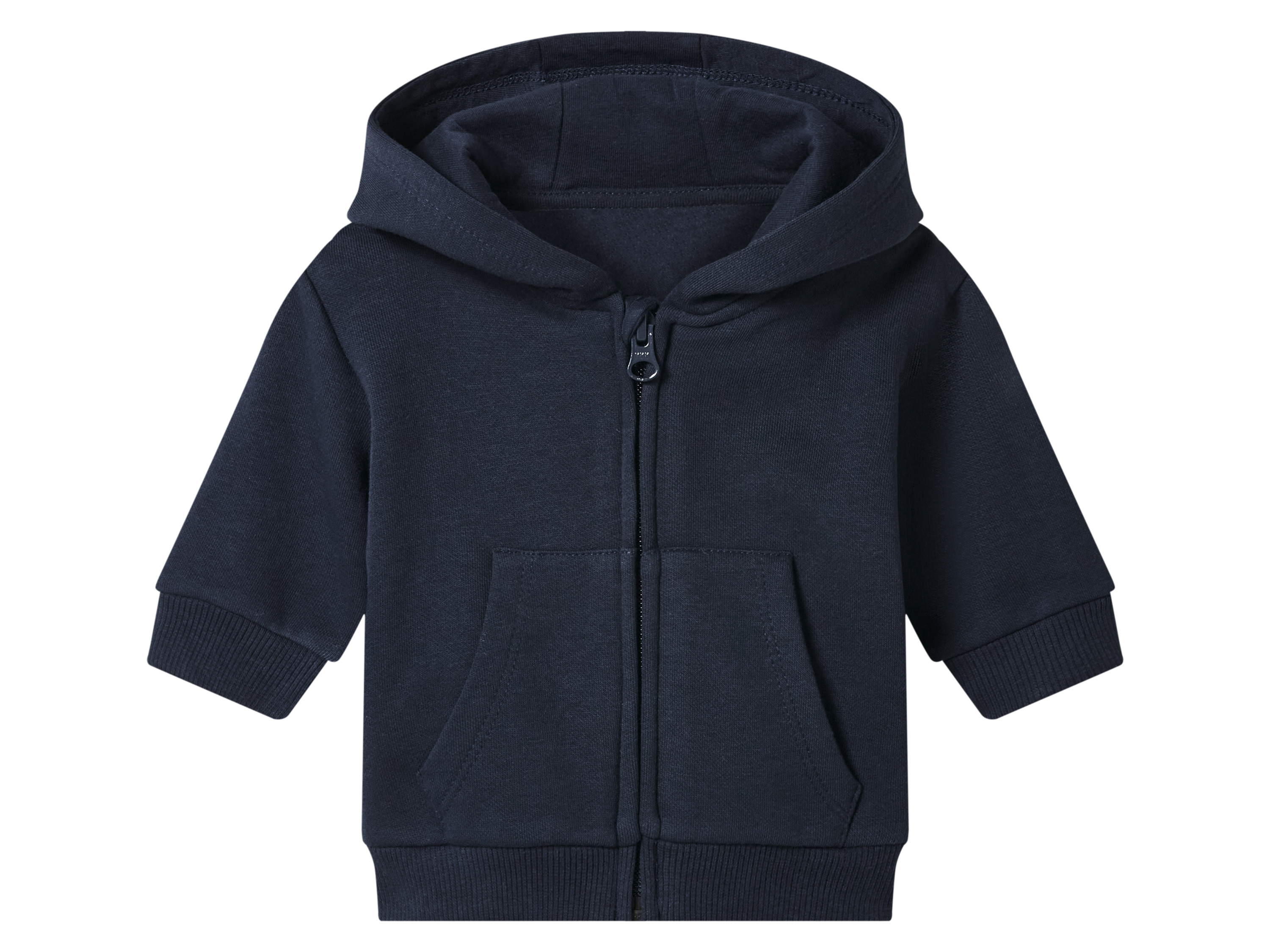 lupilu Bluza dresowa niemowlęca z biobawełny Granatowy, 74/80