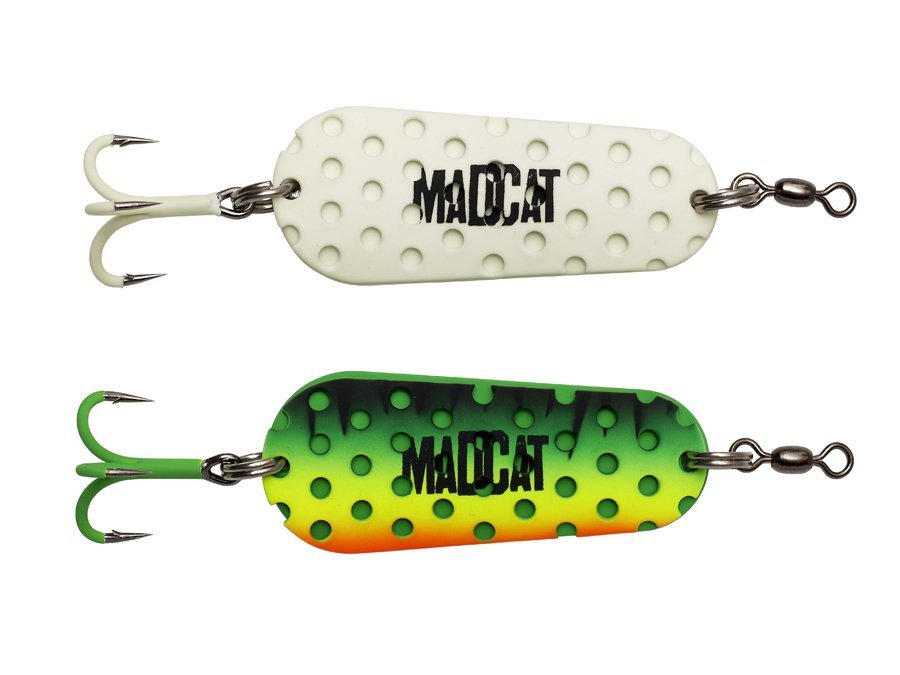 DAM MadCat Błystka A-static TwinTurbine Spoons 110g Glow in the dark