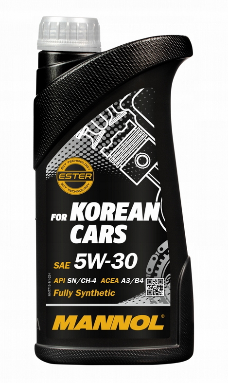 MANNOL OEM FOR KOREAN CARS 7713 5W30 1L - Petrostar