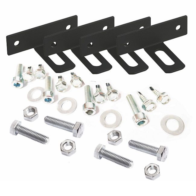 Łącznik typu T Polbram Steel Group uniwersalny matowy czarny