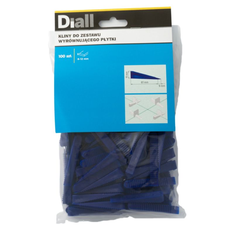 Kliny do zestawu wyrównującego 100 szt.