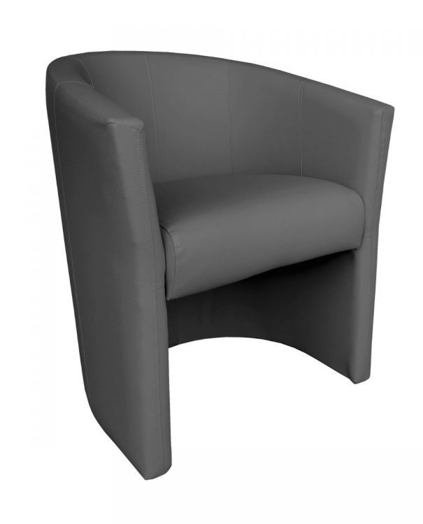 Fotel MAROS ECO ciemno szary ATOS 1 szt.